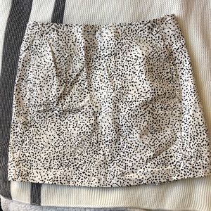 UO Animal print mini skirt